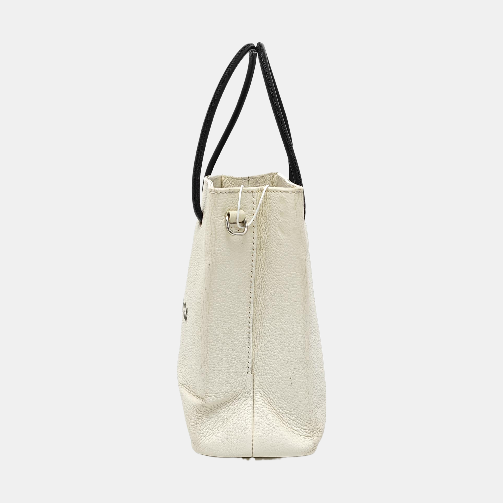 Shopping Bag Super Mini Calfskin White