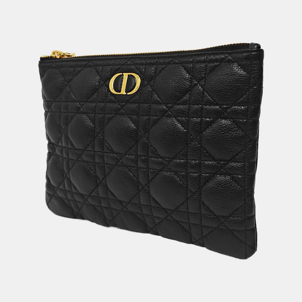 Dior Caro Large Calfskin Black