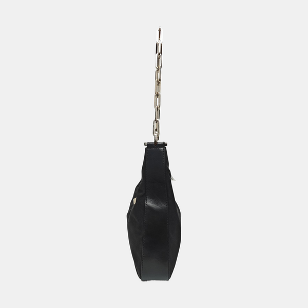 Canvas Shoulder Bag Black