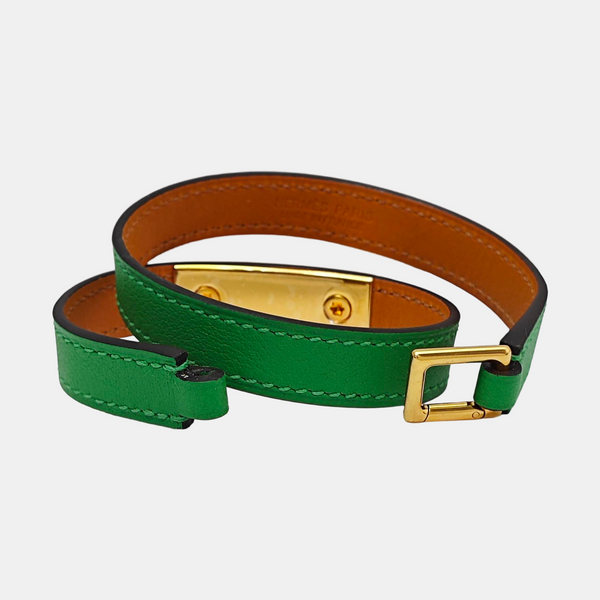 Rivale Metal Green Bangle