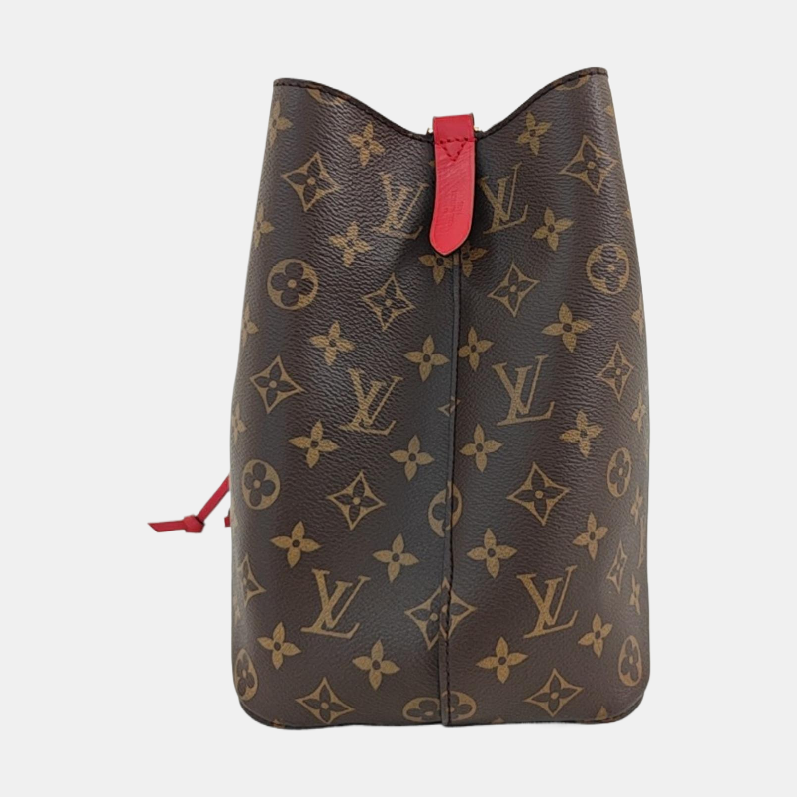 NÉONOÉ MM Monogram Coated Canvas Brown