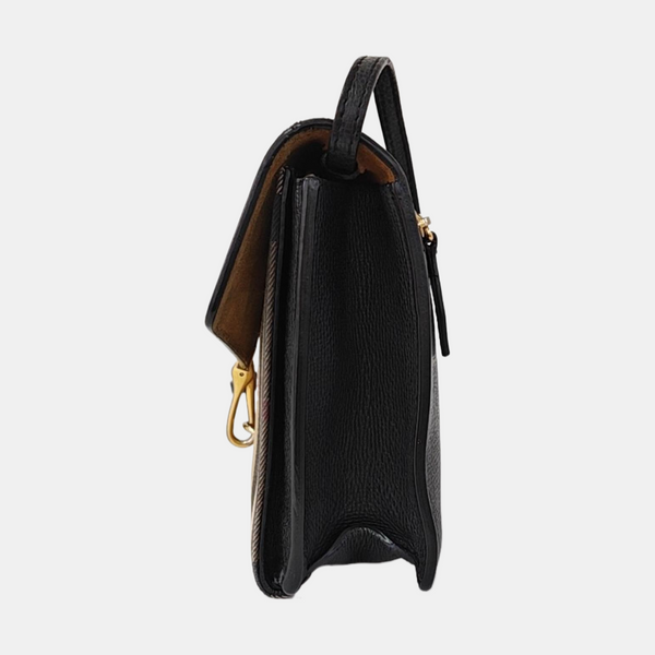 Macken Small Patchwork Black