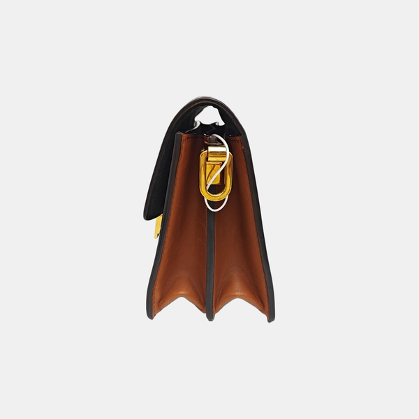 DAUPHINE Mini Monogram Coated Canvas Brown