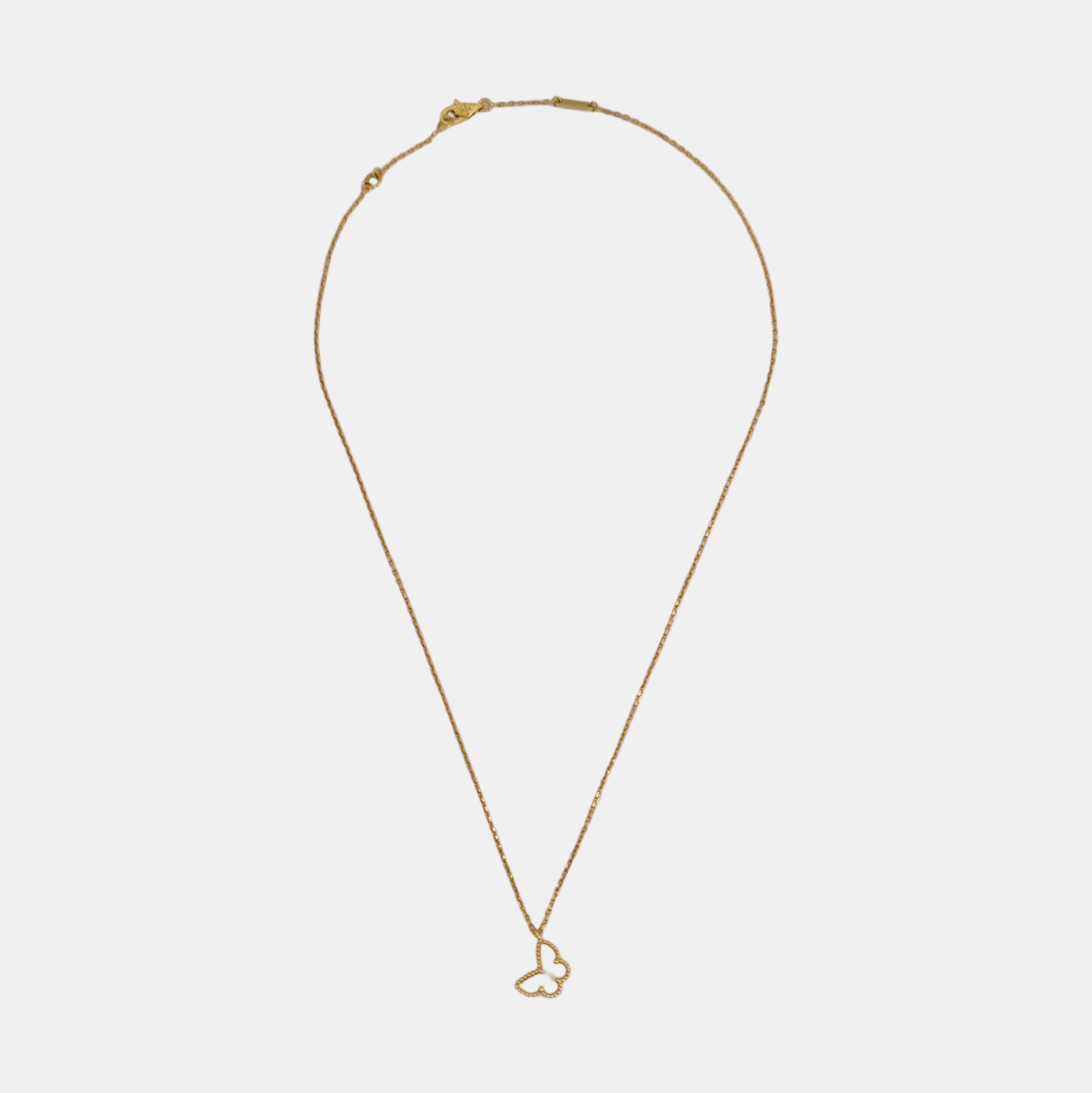 Sweet Alhambra 18k Gold Necklace