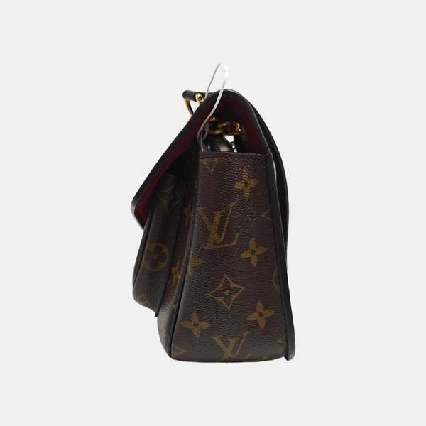 PASSY Monogram Coated Canvas Brown