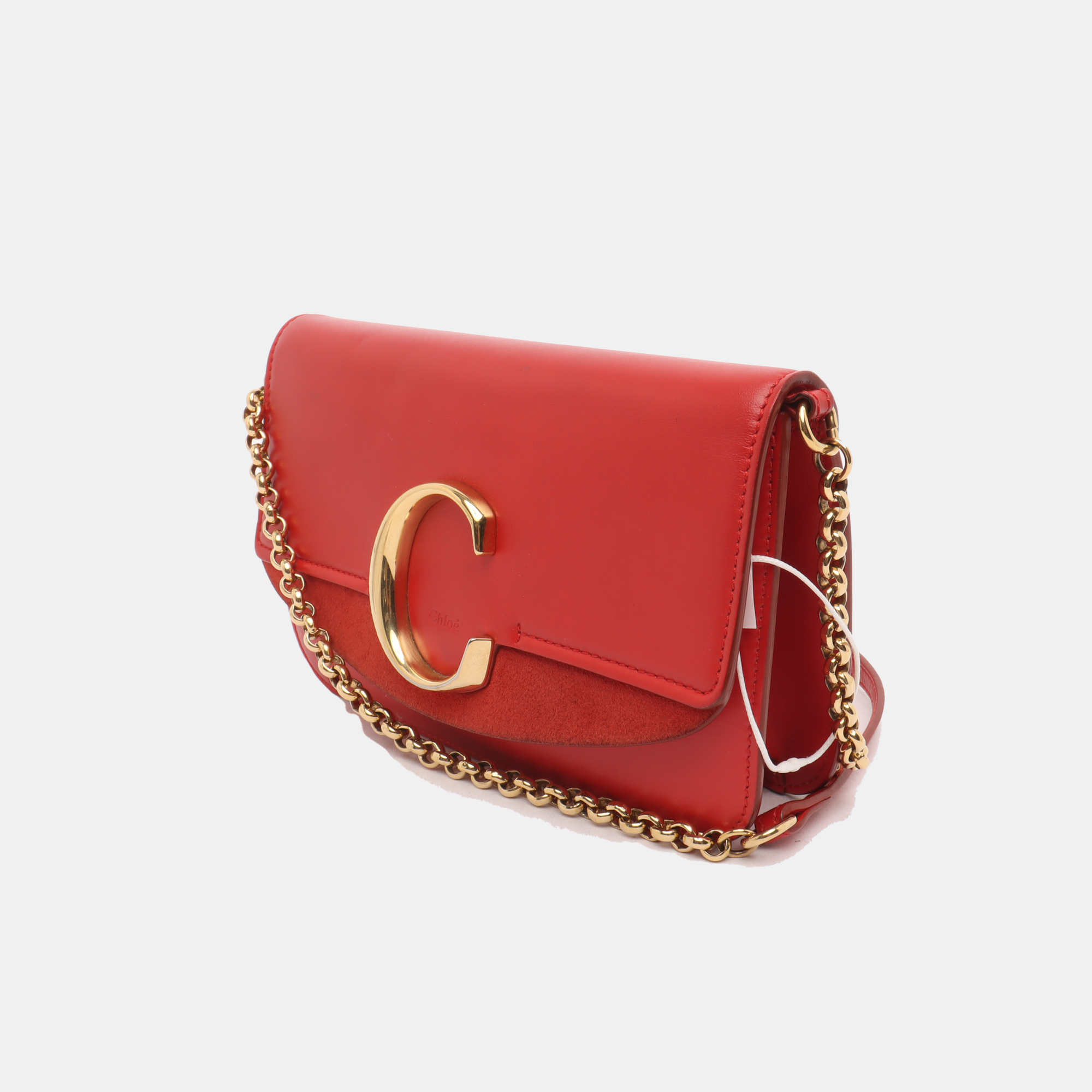 Chloé C Calfskin Red