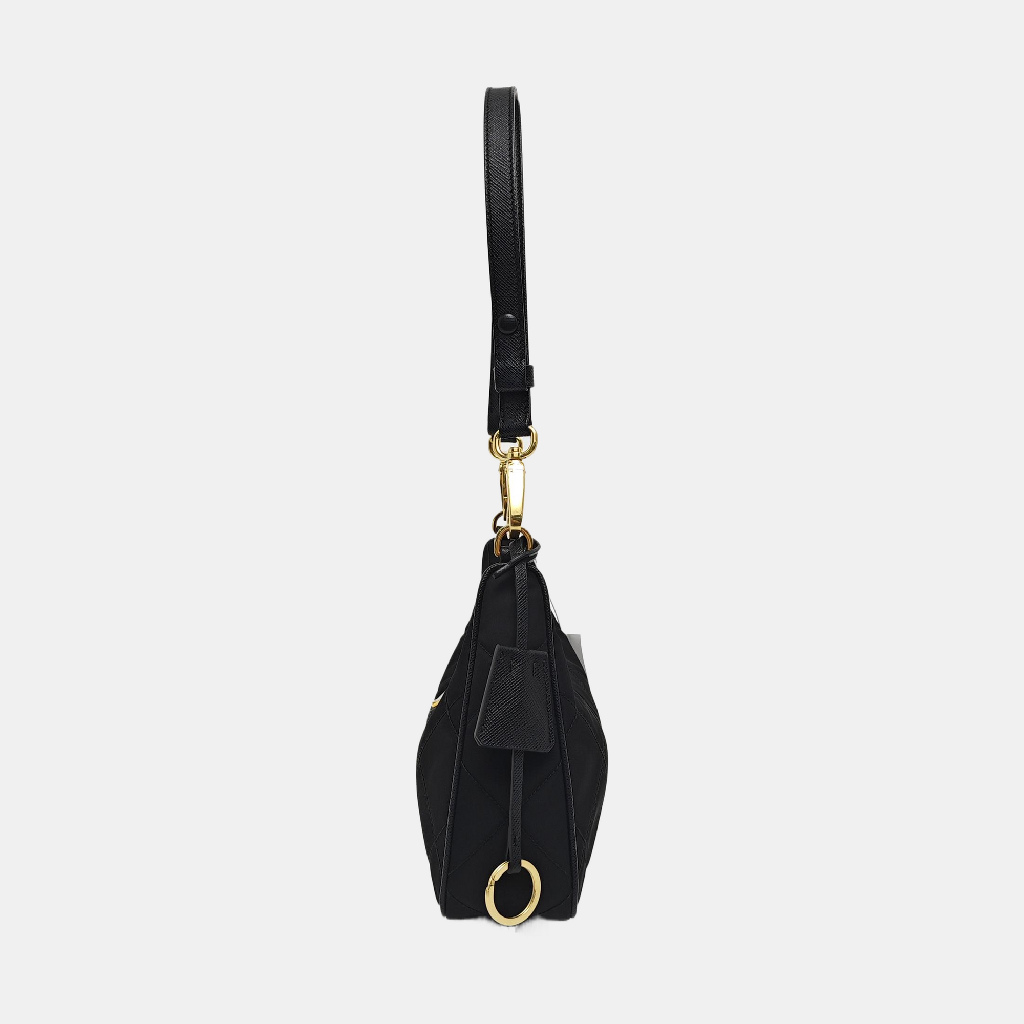 Re-Edition Mini Quilted Nylon Black