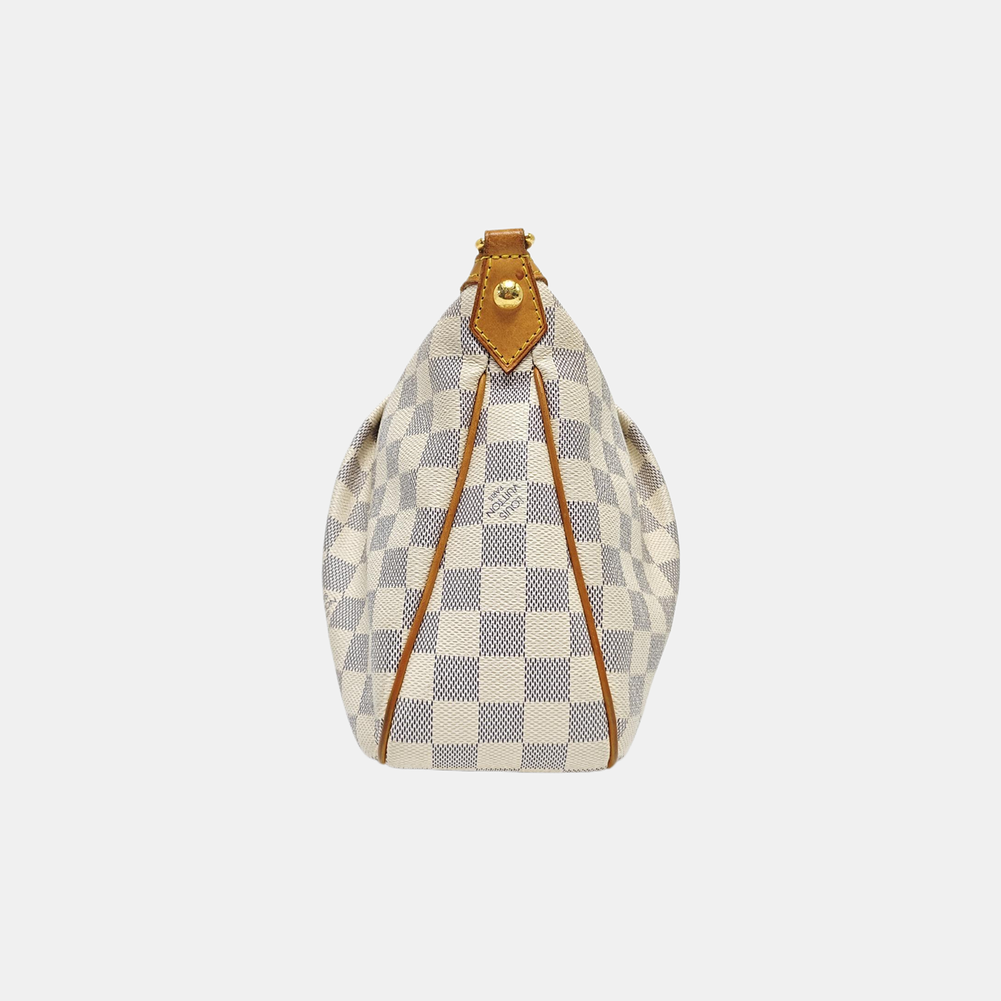 SIRACUSA PM Damier Azur Coated Canvas White