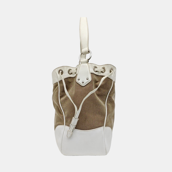 Fabric Tote Bag Beige