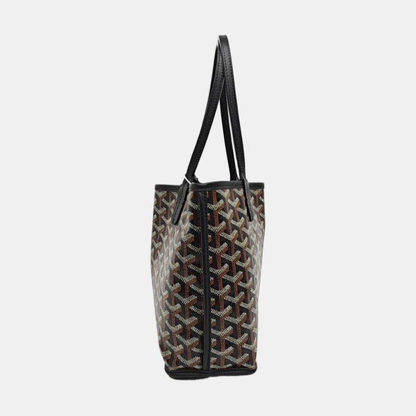 Anjou Mini Coated Canvas Black