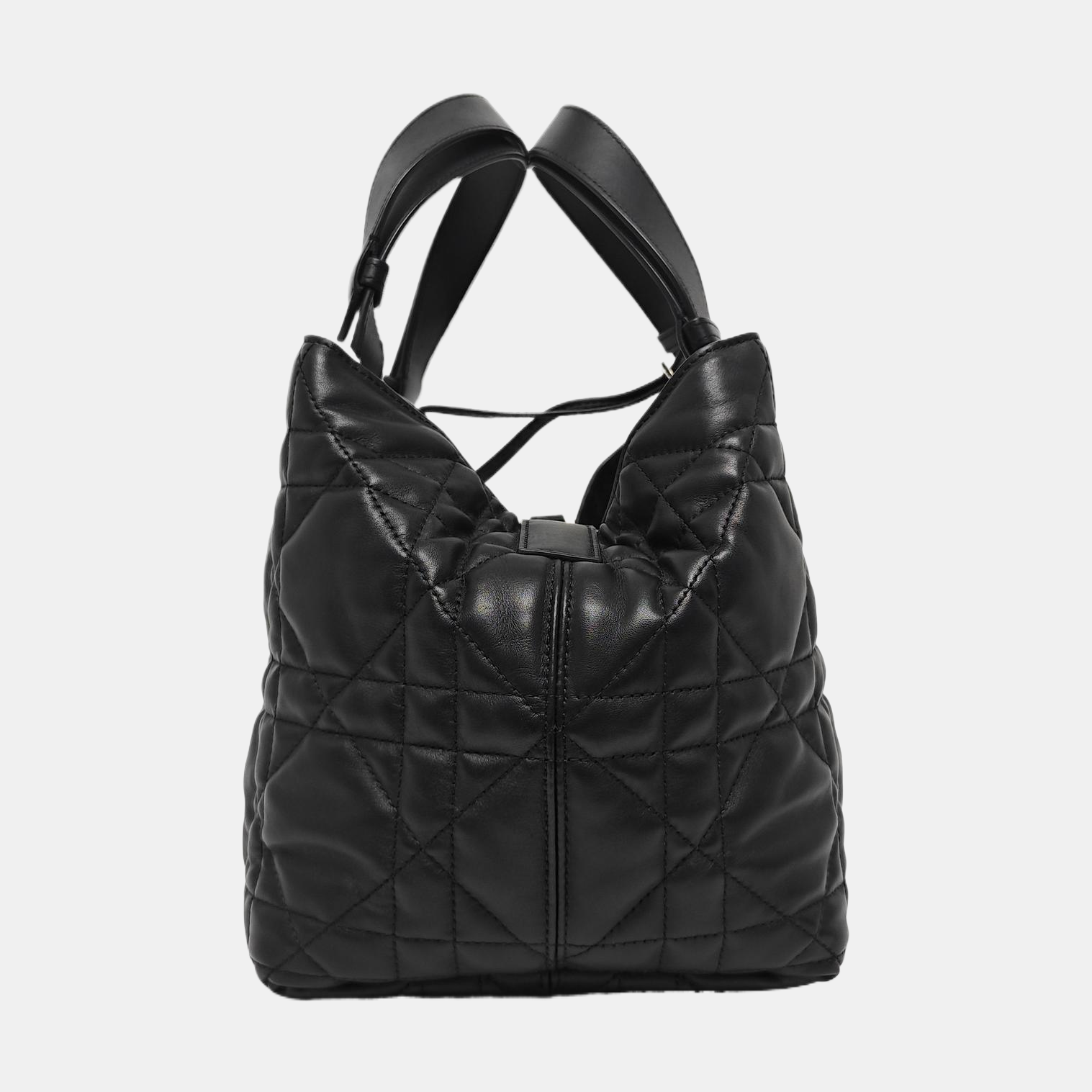 Toujours Medium Cannage Calfskin Black