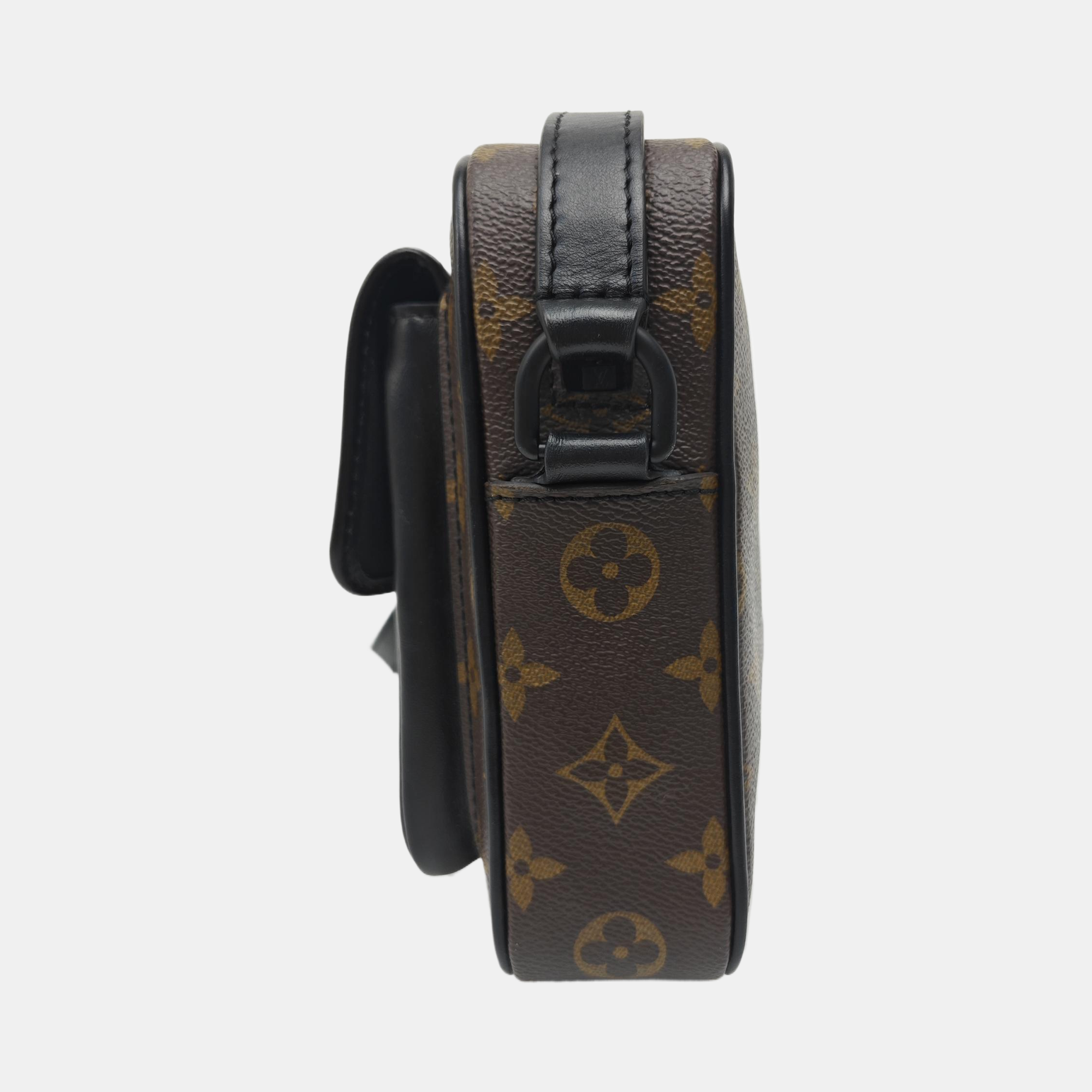 CHRISTOPHER Monogram Coated Canvas Brown