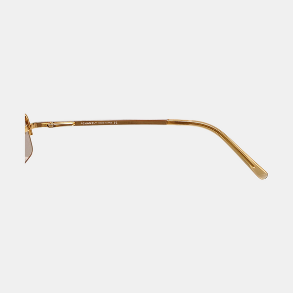 Metal Sunglasses Brown