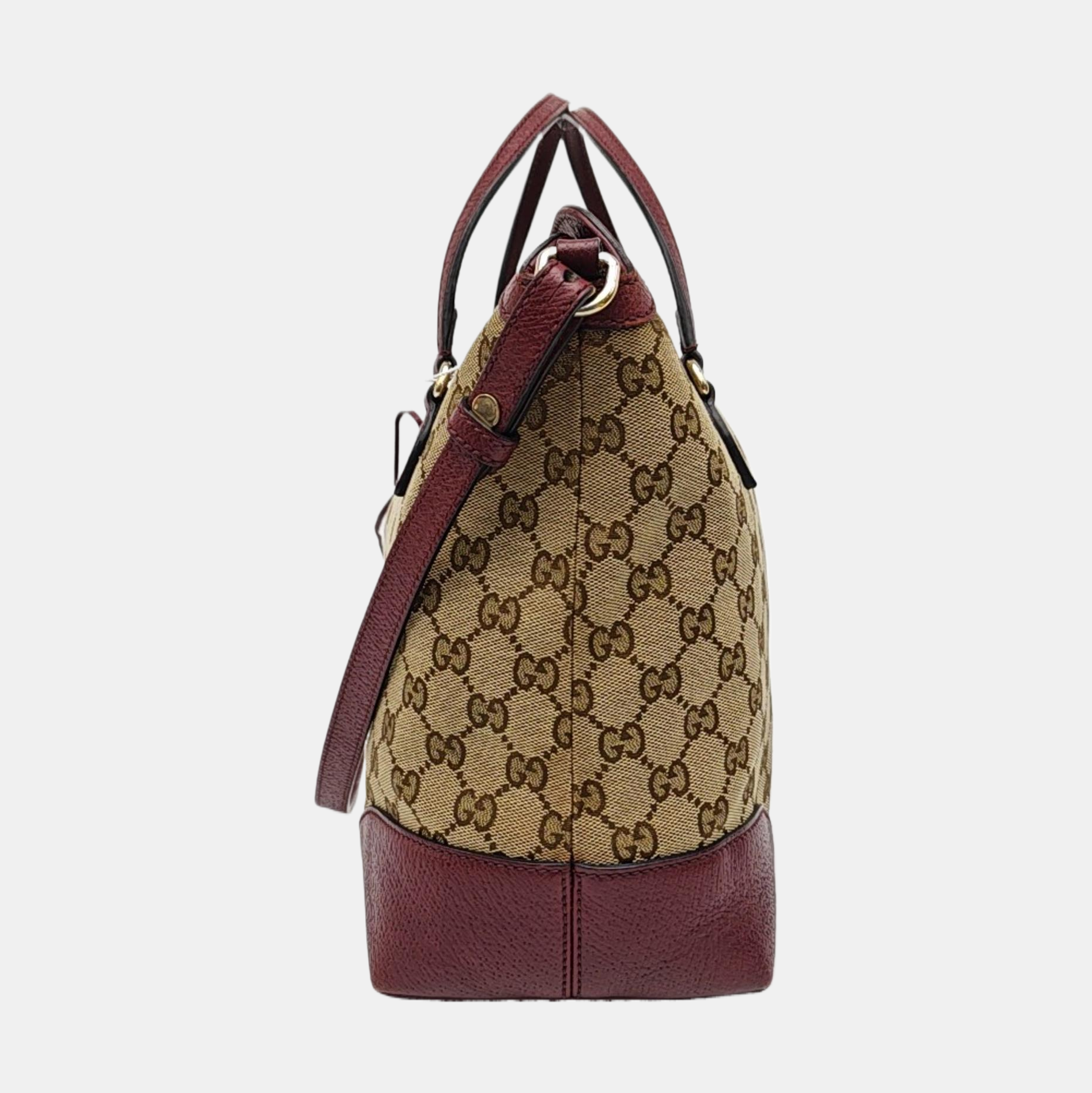 Bree Monogram Canvas Brown