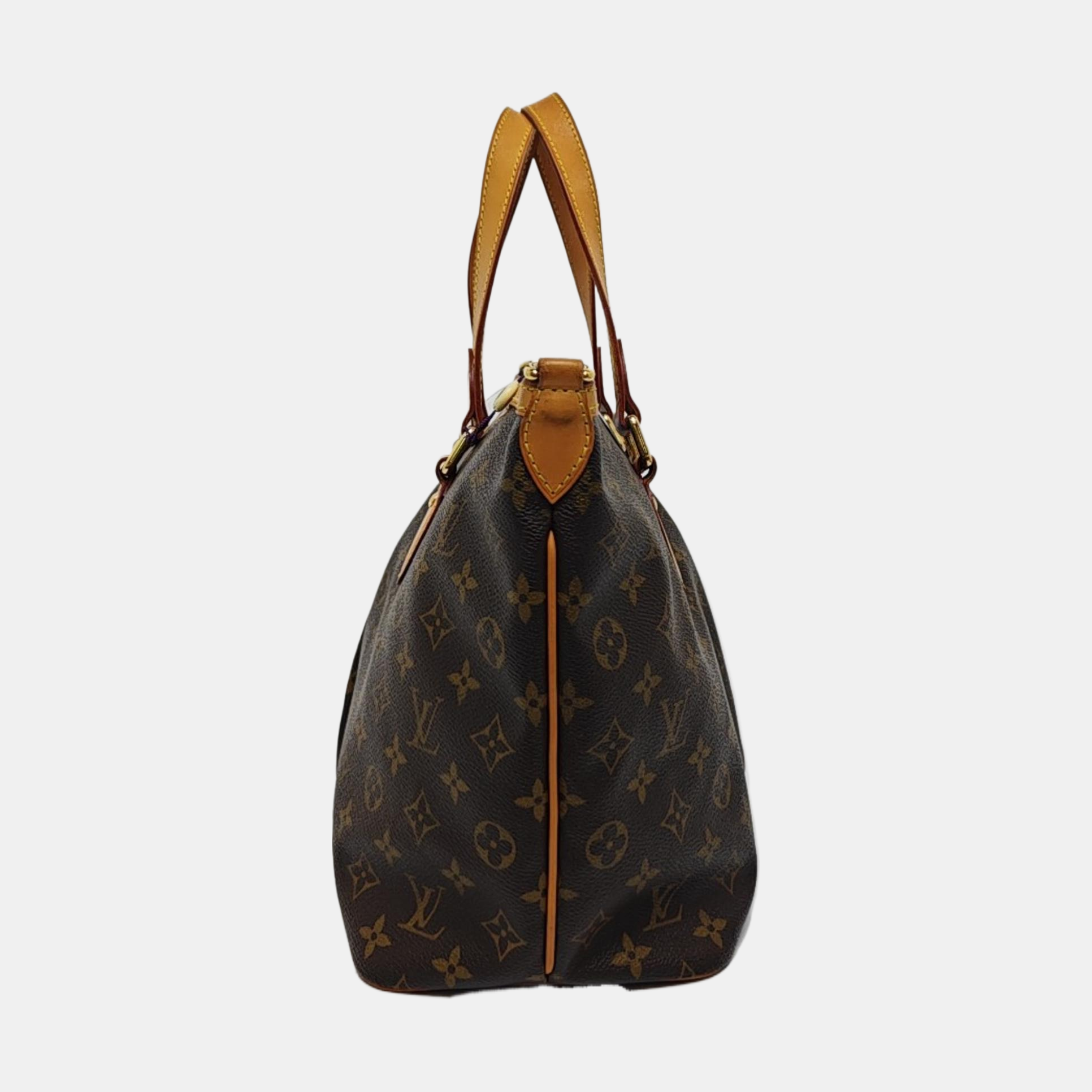 PALERMO PM Monogram Coated Canvas Brown