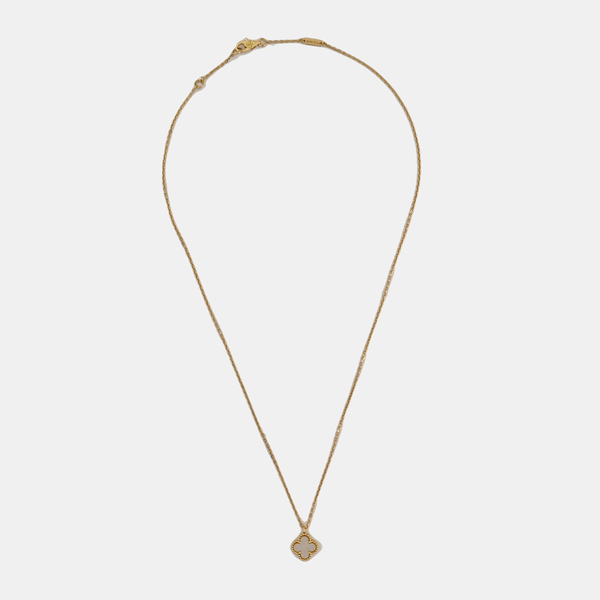 Sweet Alhambra 18k Gold Necklace