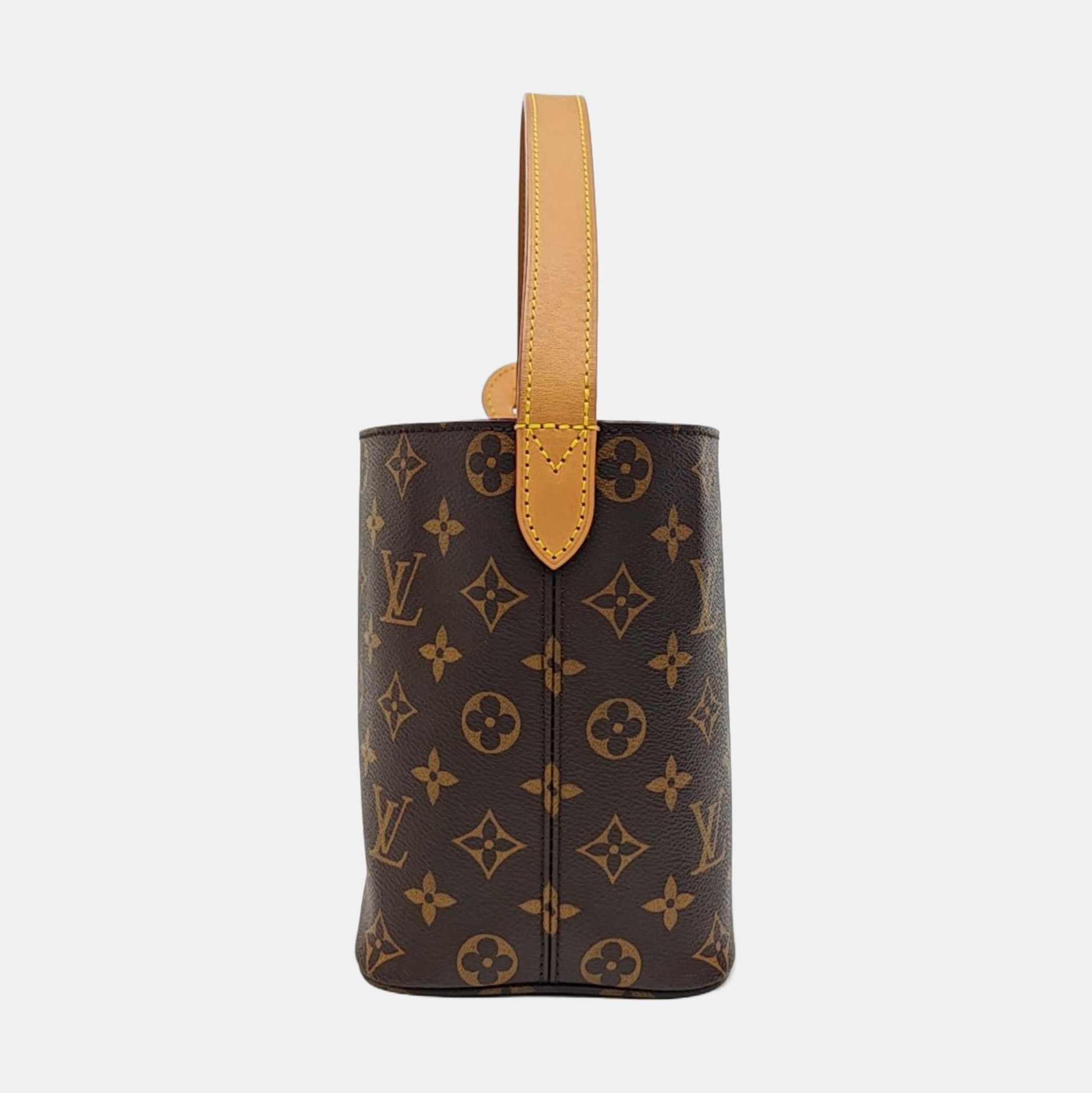 ALL IN Monogram Coated Canvas Brown