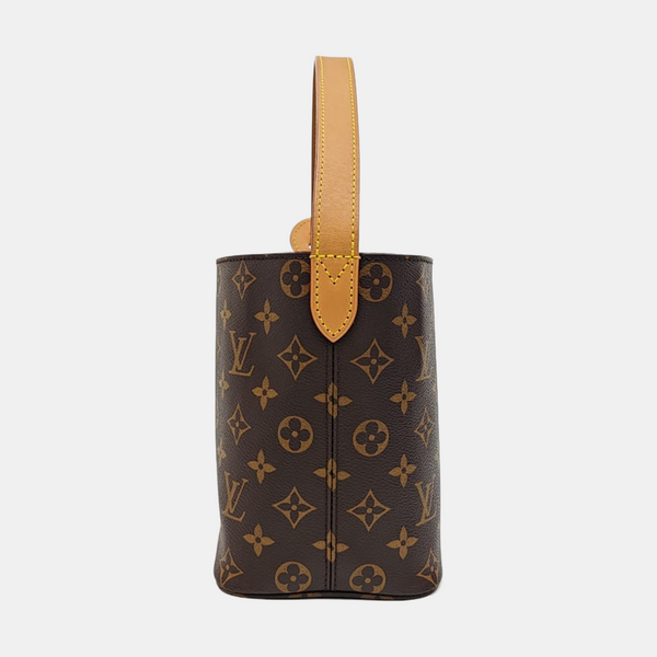 ALL IN Monogram Coated Canvas Brown