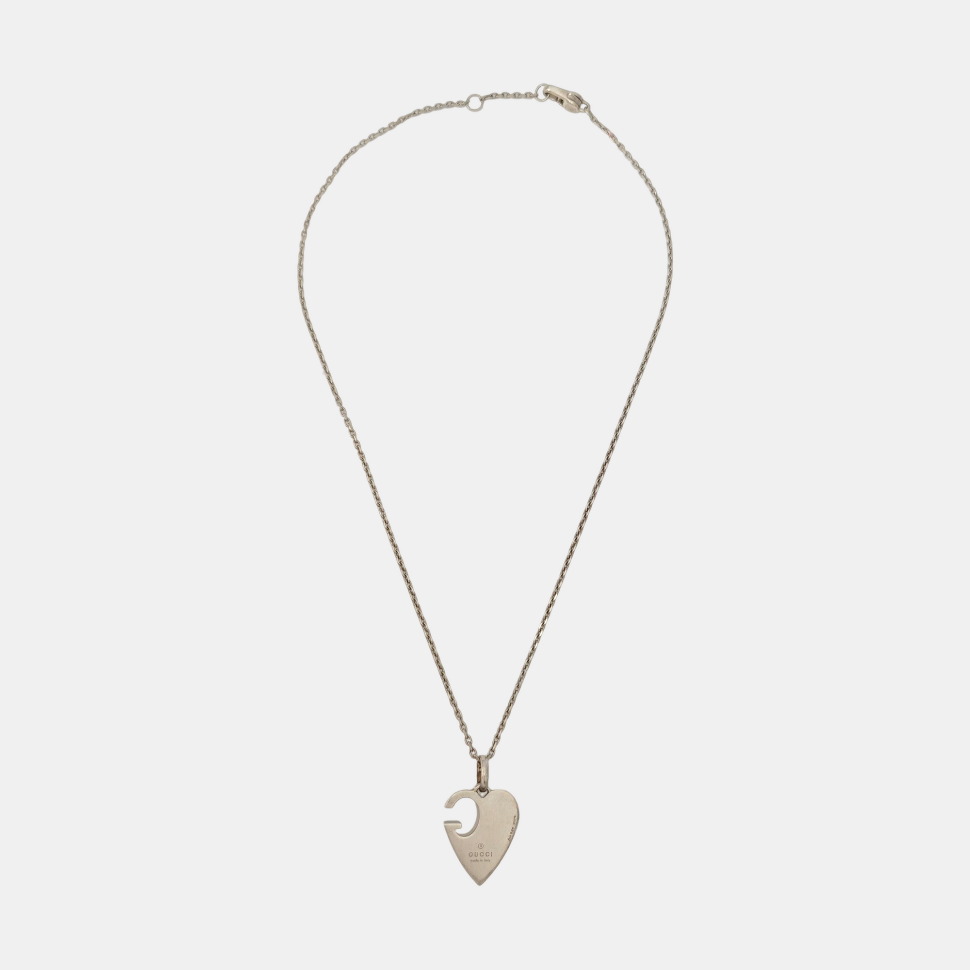 Charlotte Heart 925 Sterling Silver Necklace