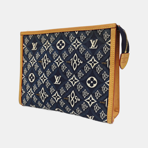 TOILLETTE 26 Monogram Fabric Blue