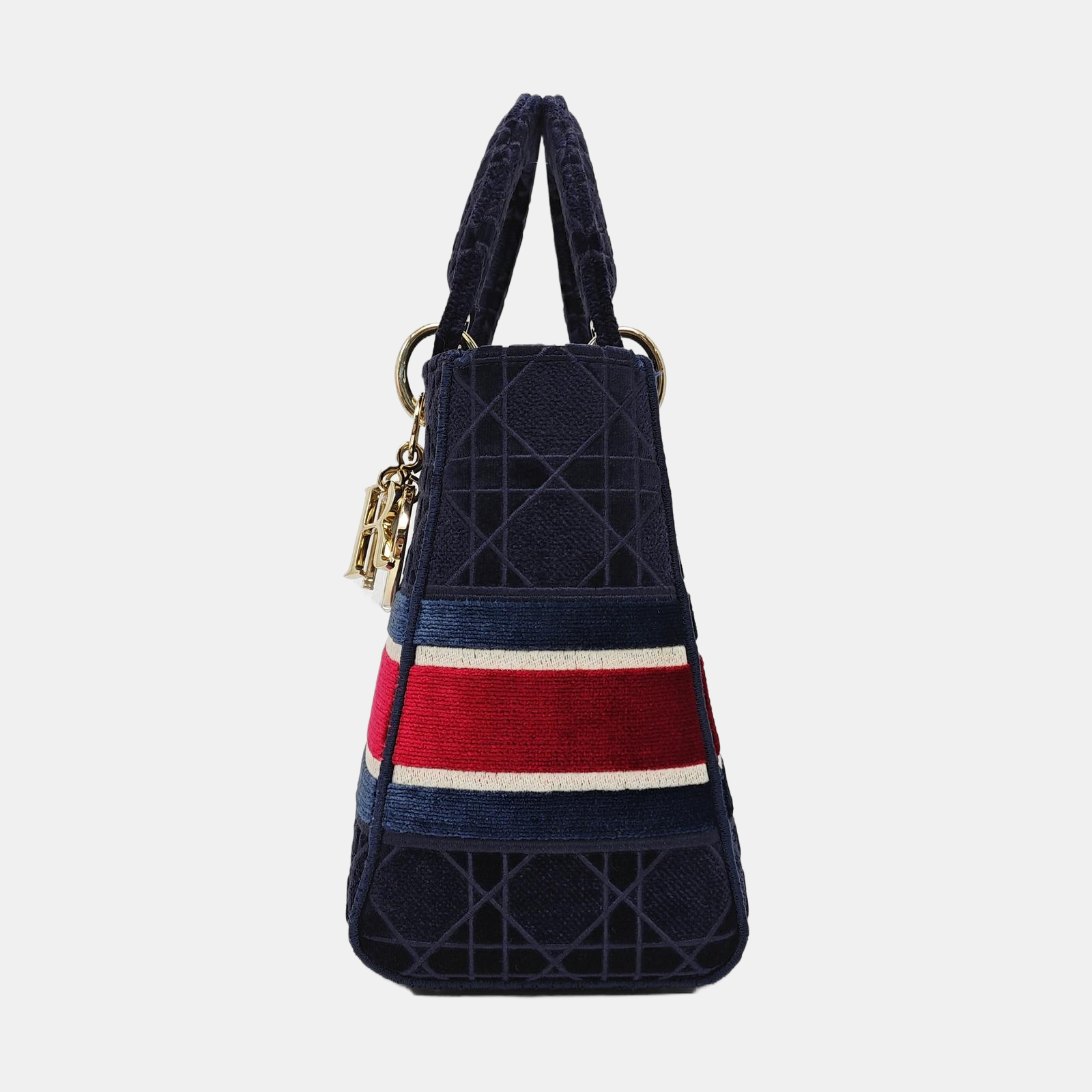 Lady D-Lite Cannage Velvet Blue