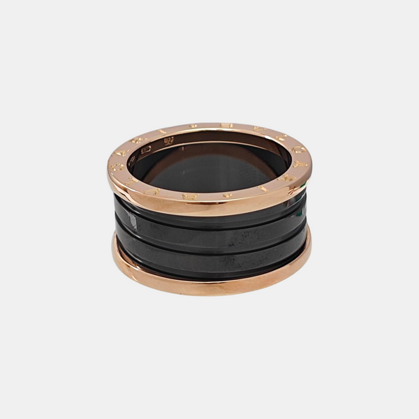 B.ZERO1 18k Rose Gold Ring EU 60
