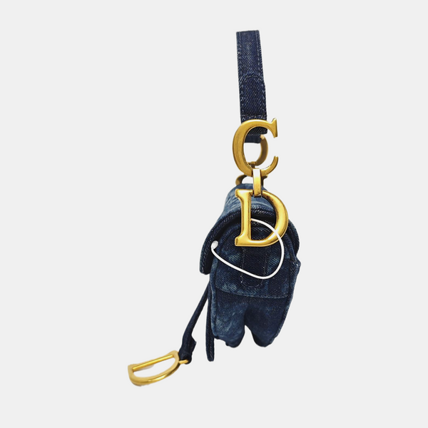Saddle Mini Canvas Blue