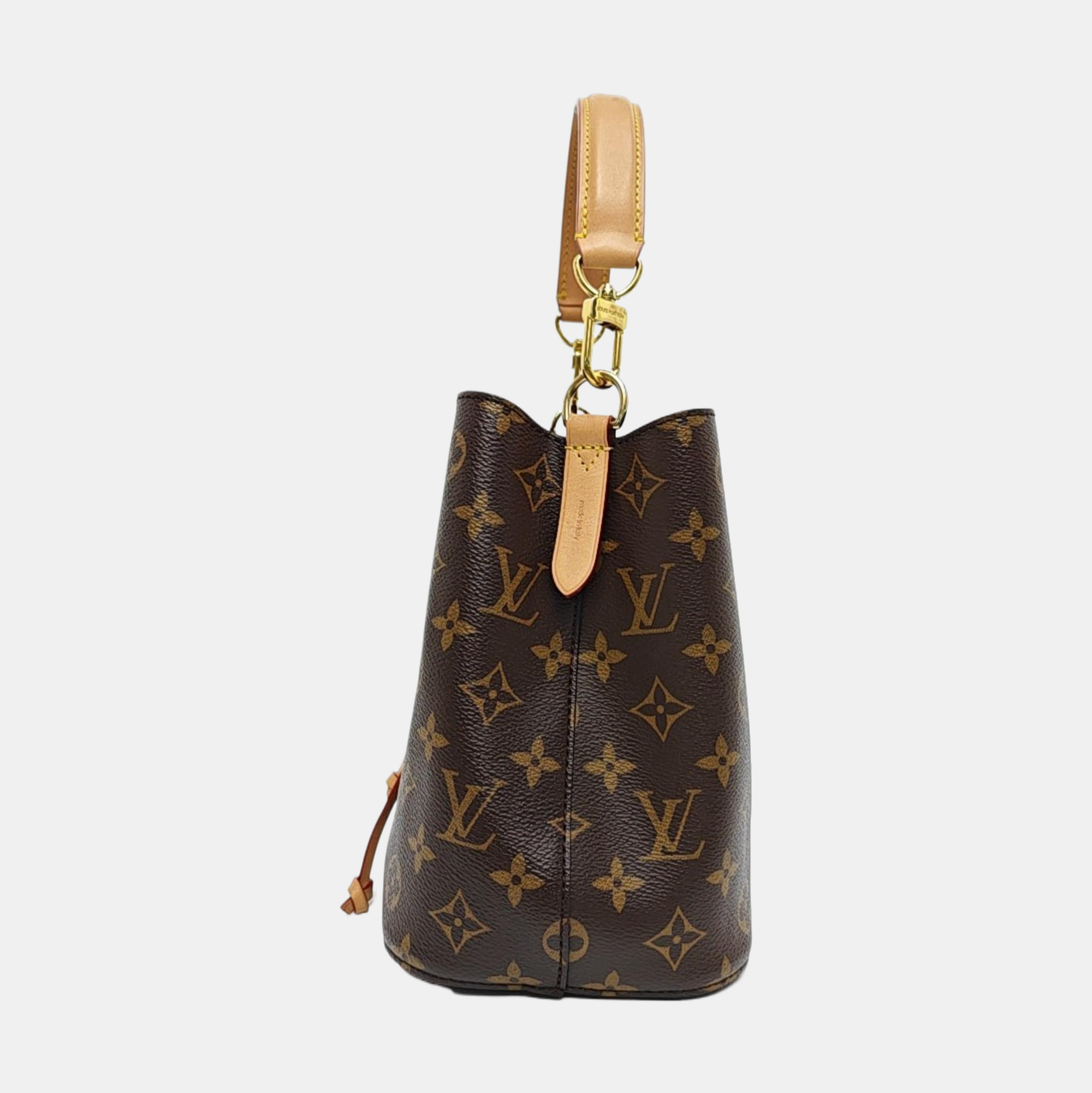 NÉONOÉ BB Monogram Coated Canvas Brown
