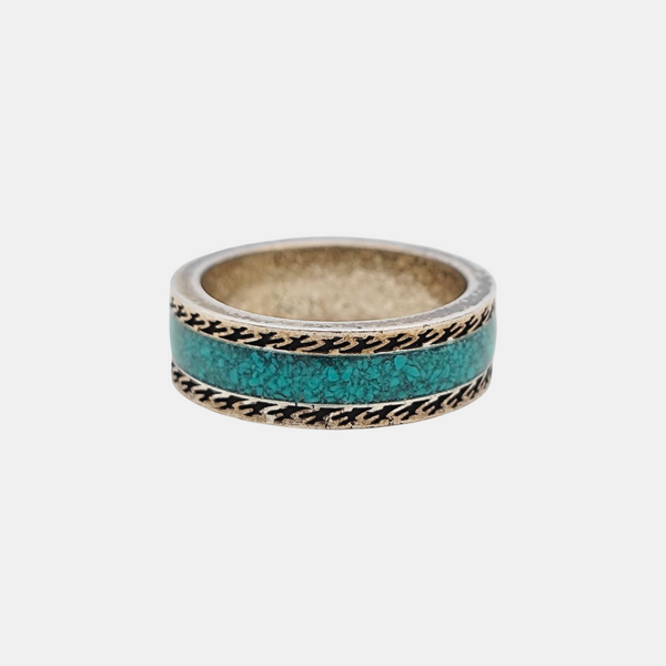 Interlocking G 925 Sterling Silver Ring HK 12