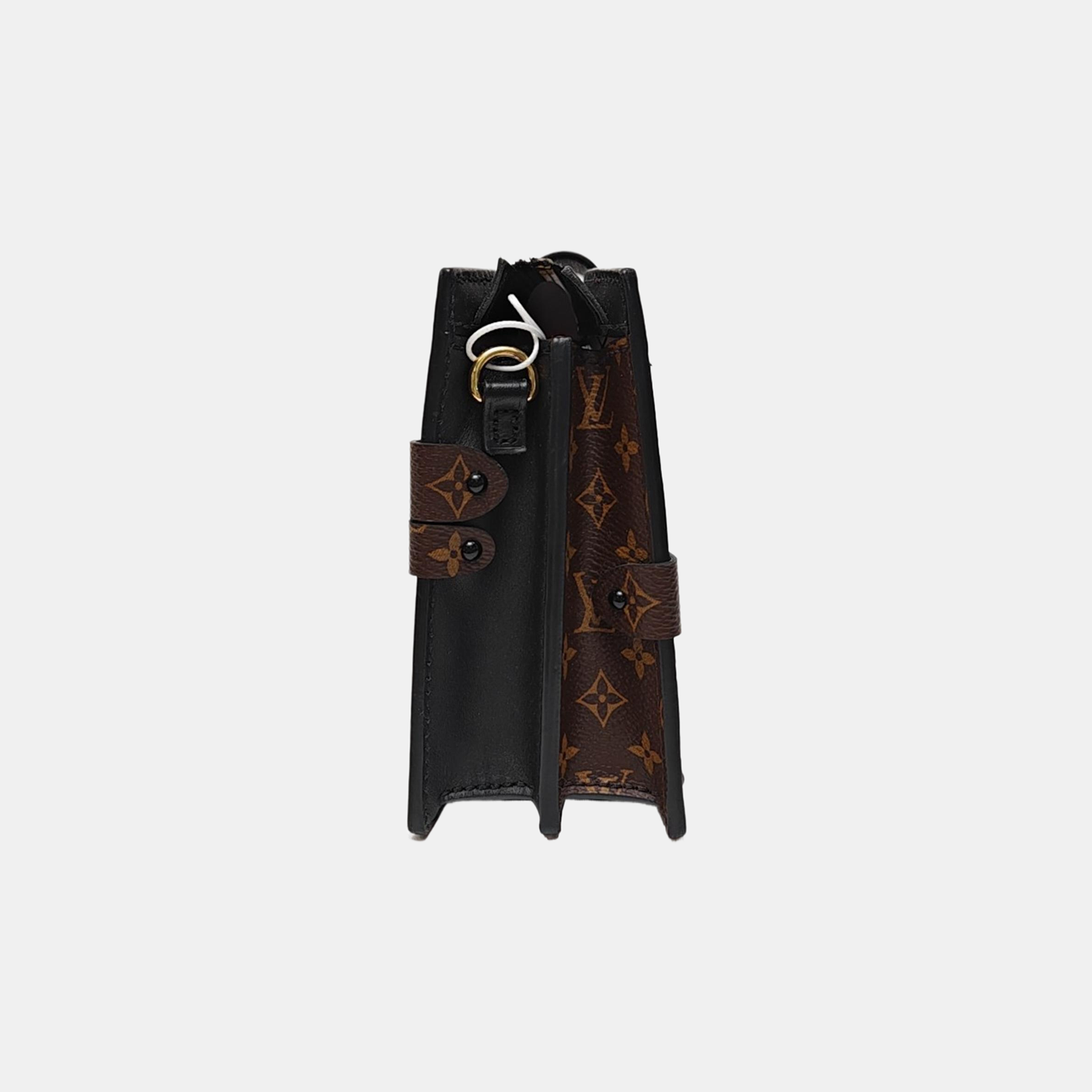 TRUNK Monogram Coated Canvas Brown