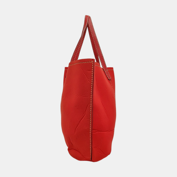 Fabric Tote Bag Red