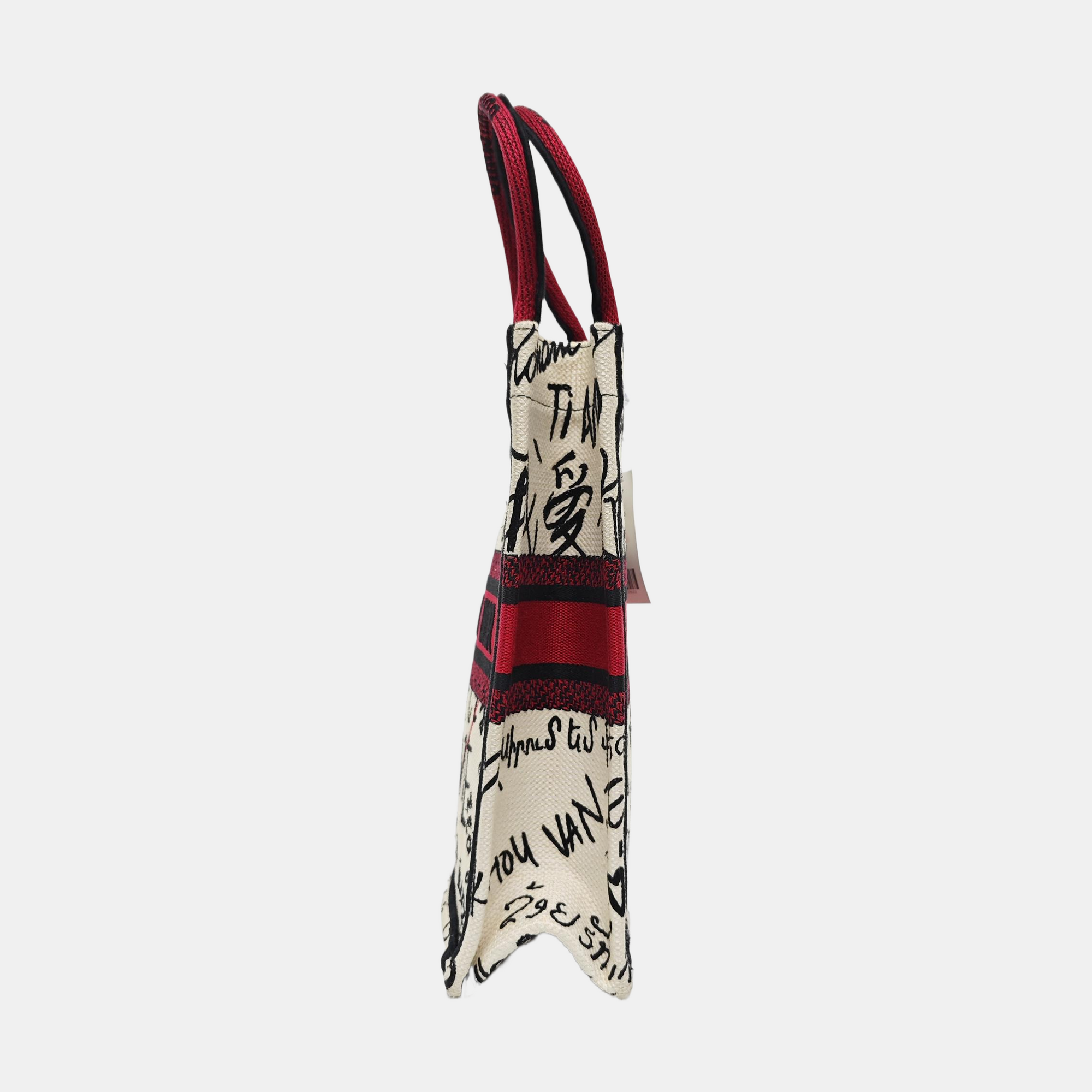 Book Tote Canvas White