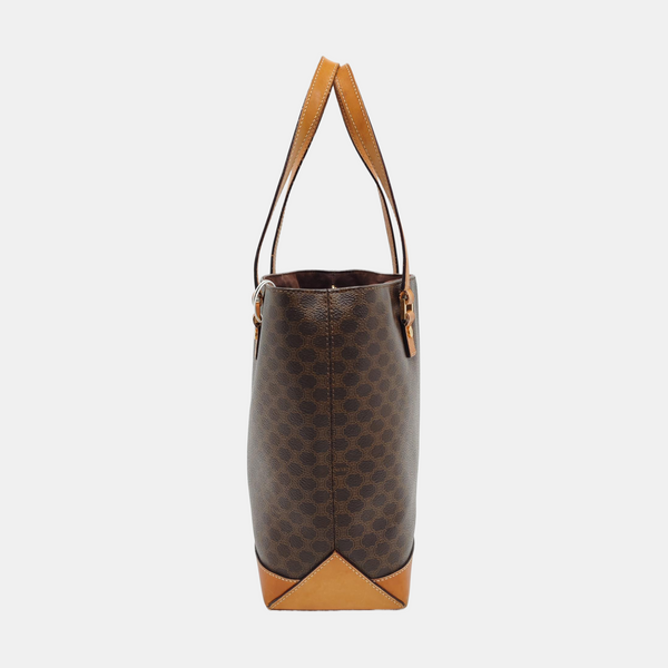 MACADAM TOTE Coated Canvas Brown