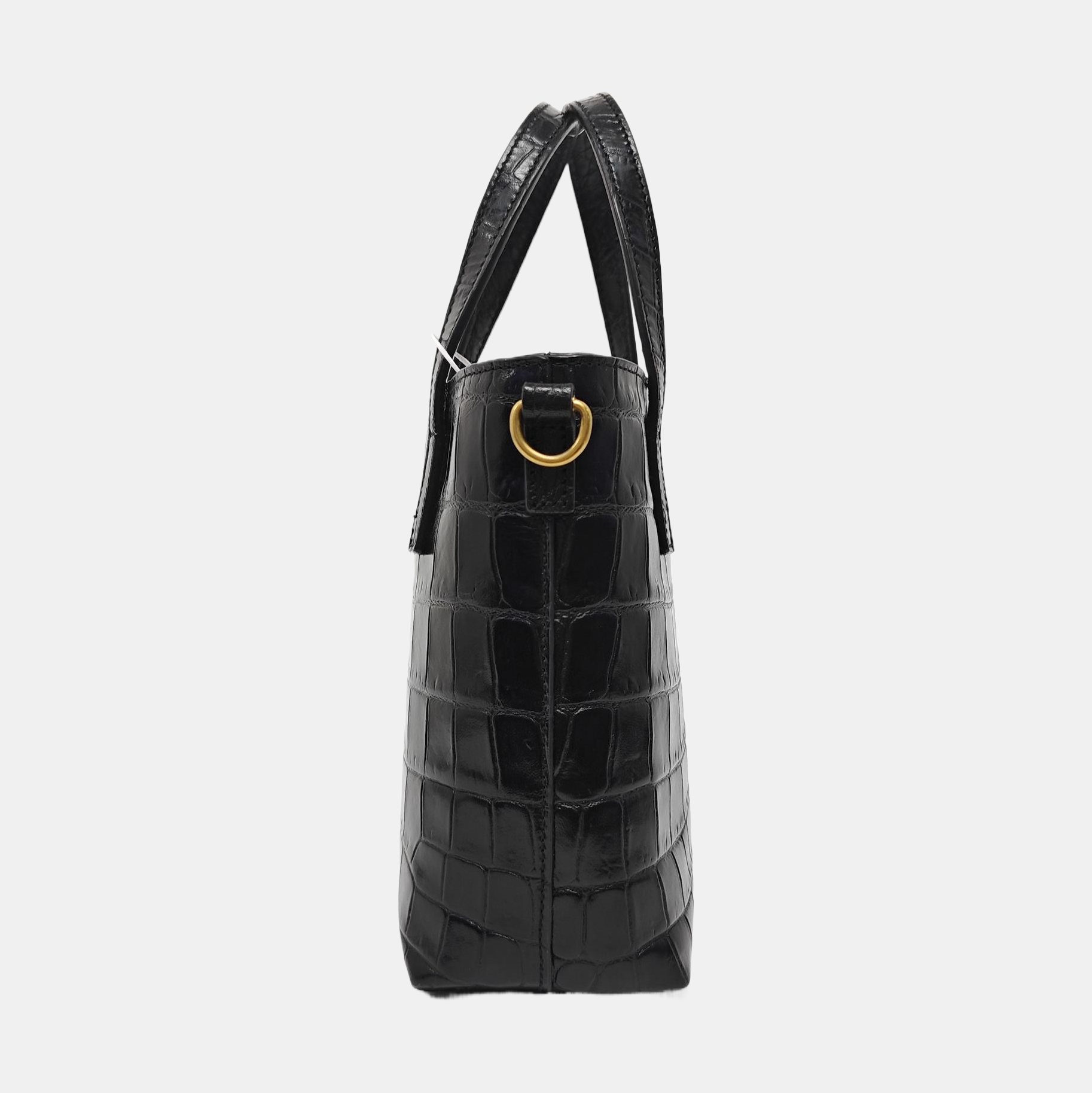 Calfskin Tote Bag Black