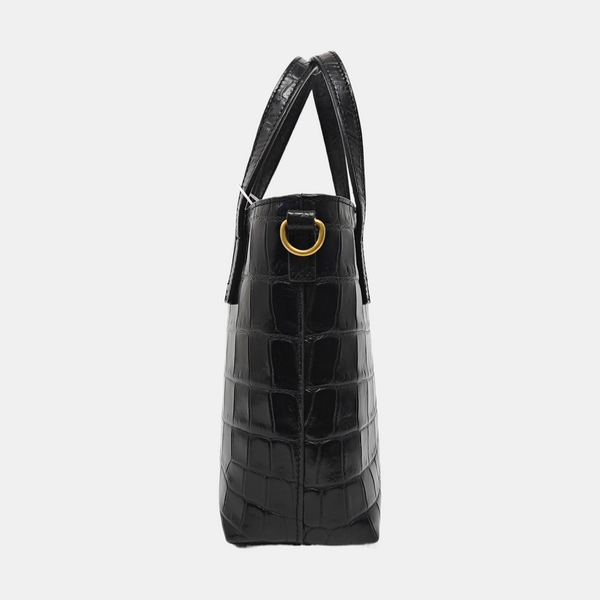 Calfskin Tote Bag Black