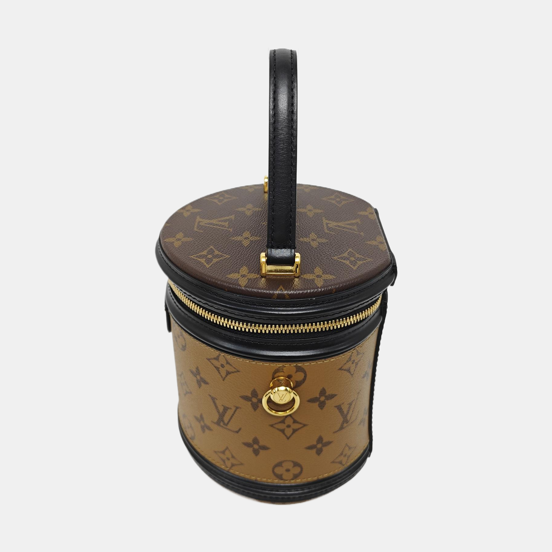 CANNES PM Monogram Coated Canvas Brown