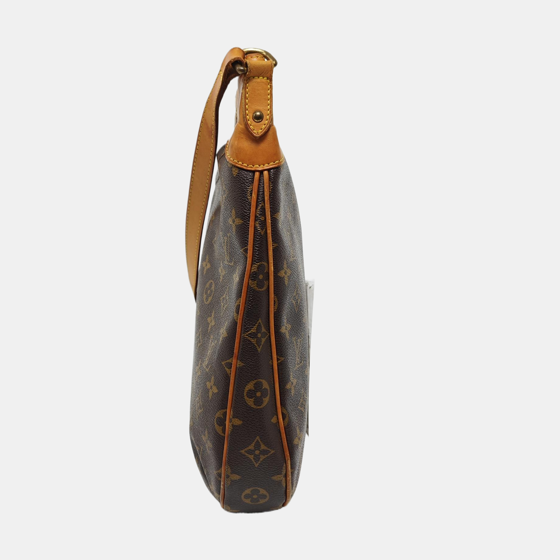 ODEON Monogram Coated Canvas Brown