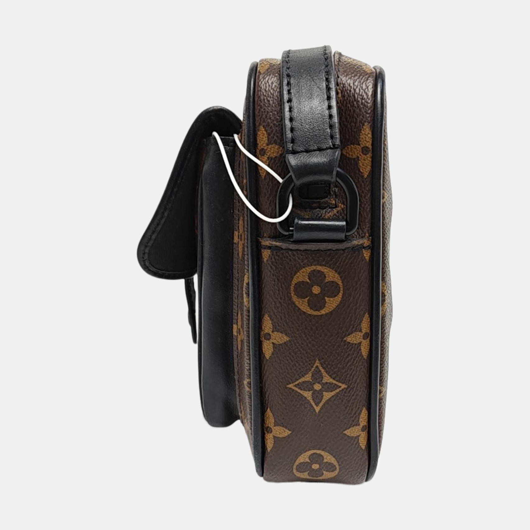 CHRISTOPHER Monogram Coated Canvas Brown