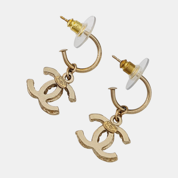 Metal Gold Stud Earrings