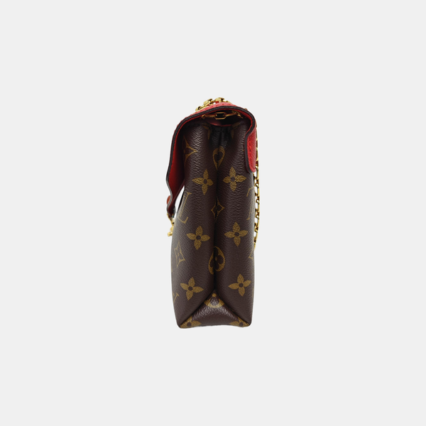 PALLAS BB Monogram Coated Canvas Brown