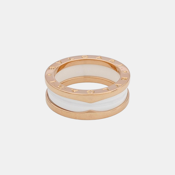 B.ZERO1 18k Rose Gold Ring EU 59