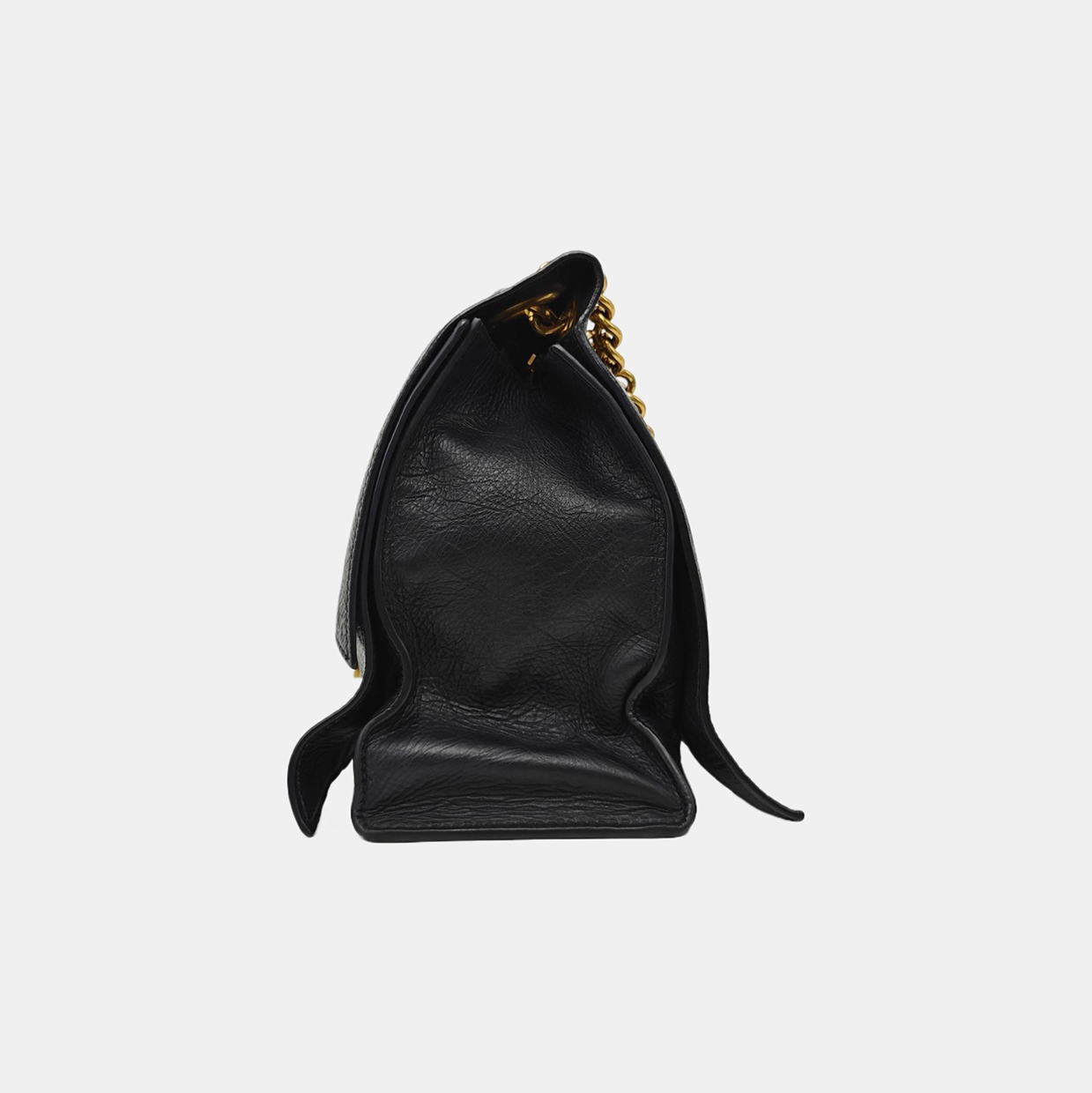 Crush Medium Calfskin Black