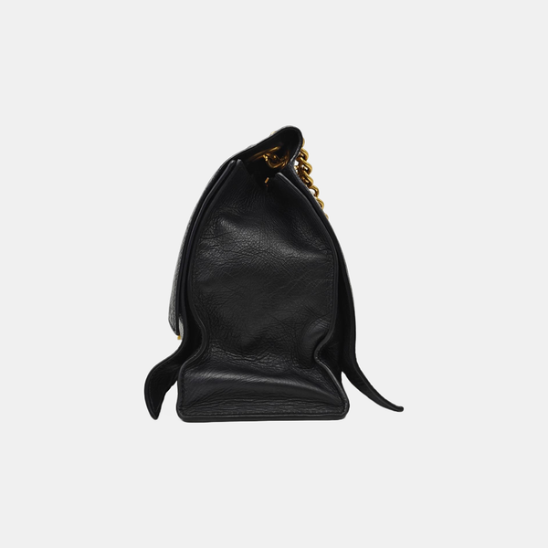 Crush Medium Calfskin Black