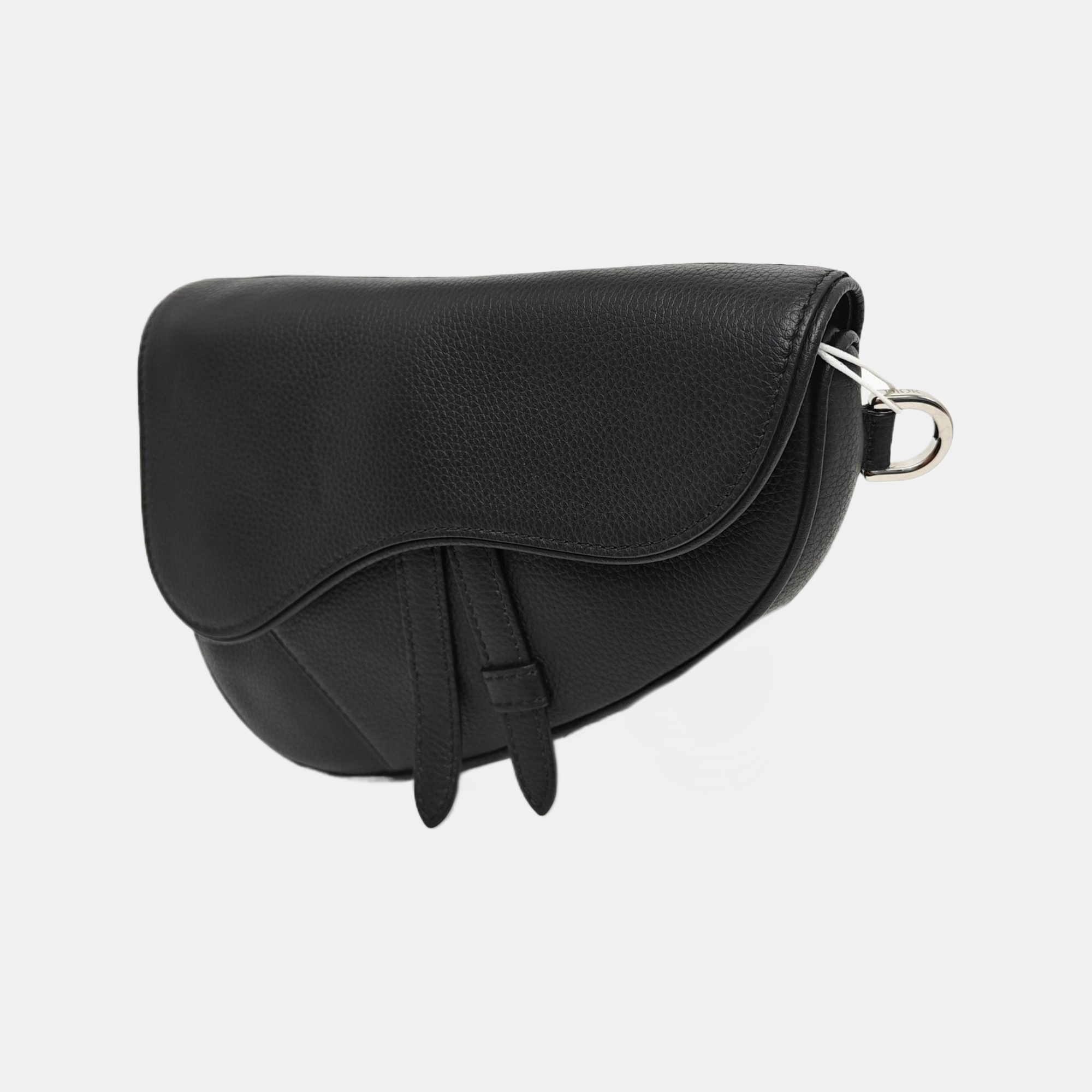Saddle Mini Calfskin Black