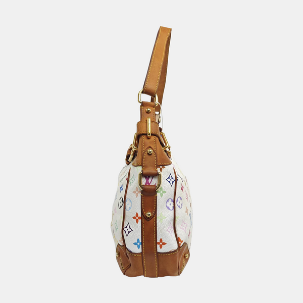 LV × TM GRETA Monogram Coated Canvas White