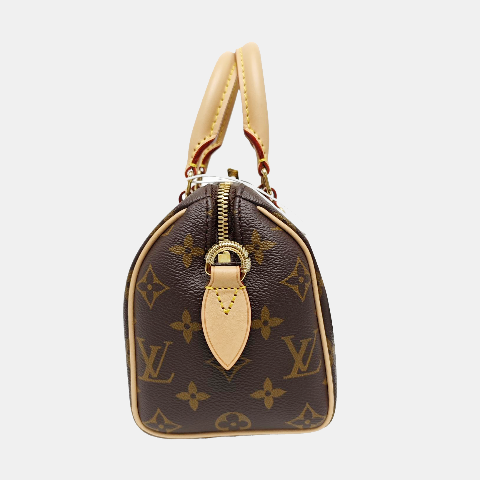 SPEEDY 20 Monogram Coated Canvas Brown