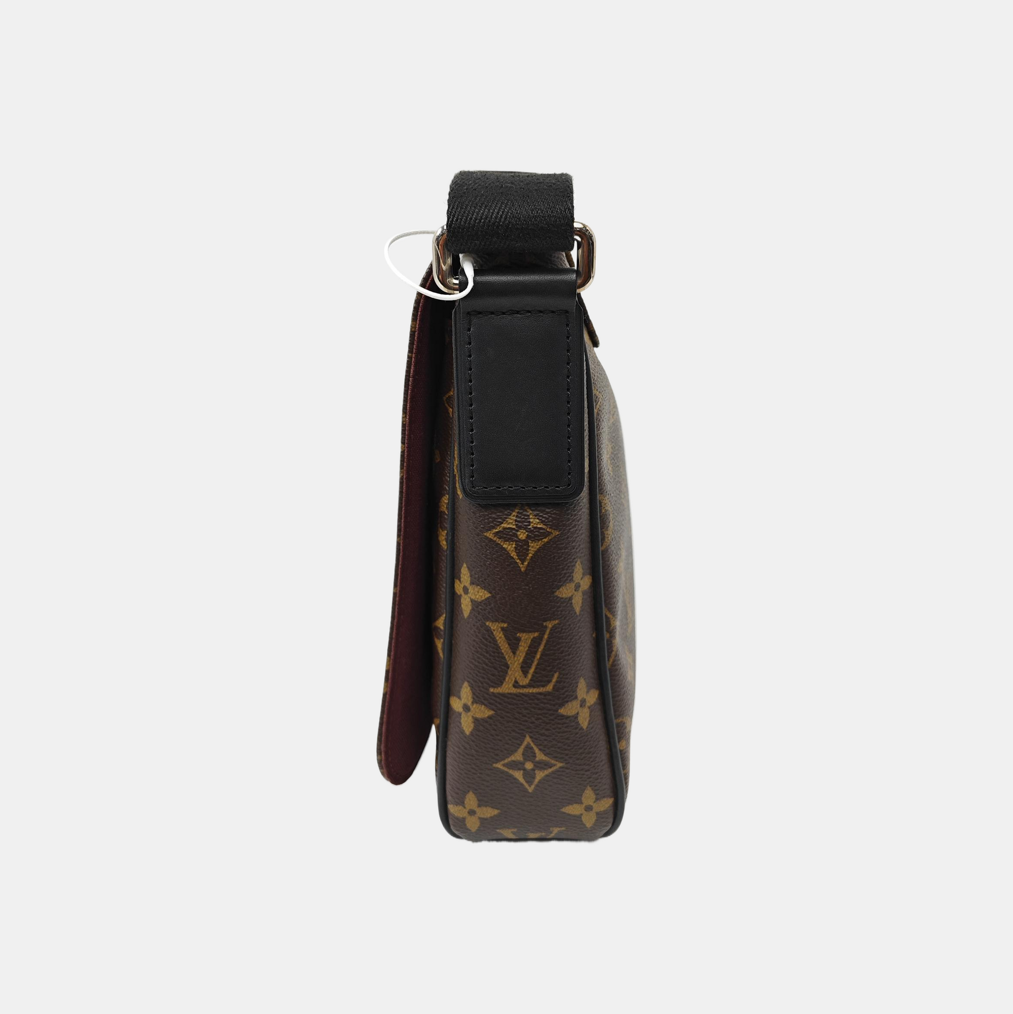 DISTRICT PM Monogram Coated Canvas Brown