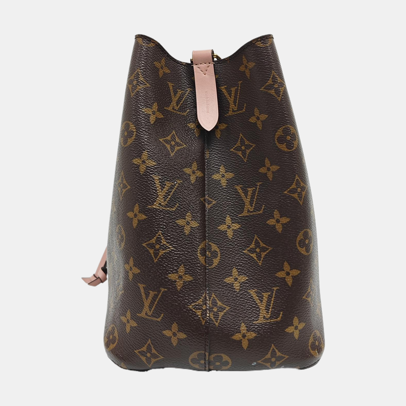 NÉONOÉ MM Monogram Coated Canvas Brown