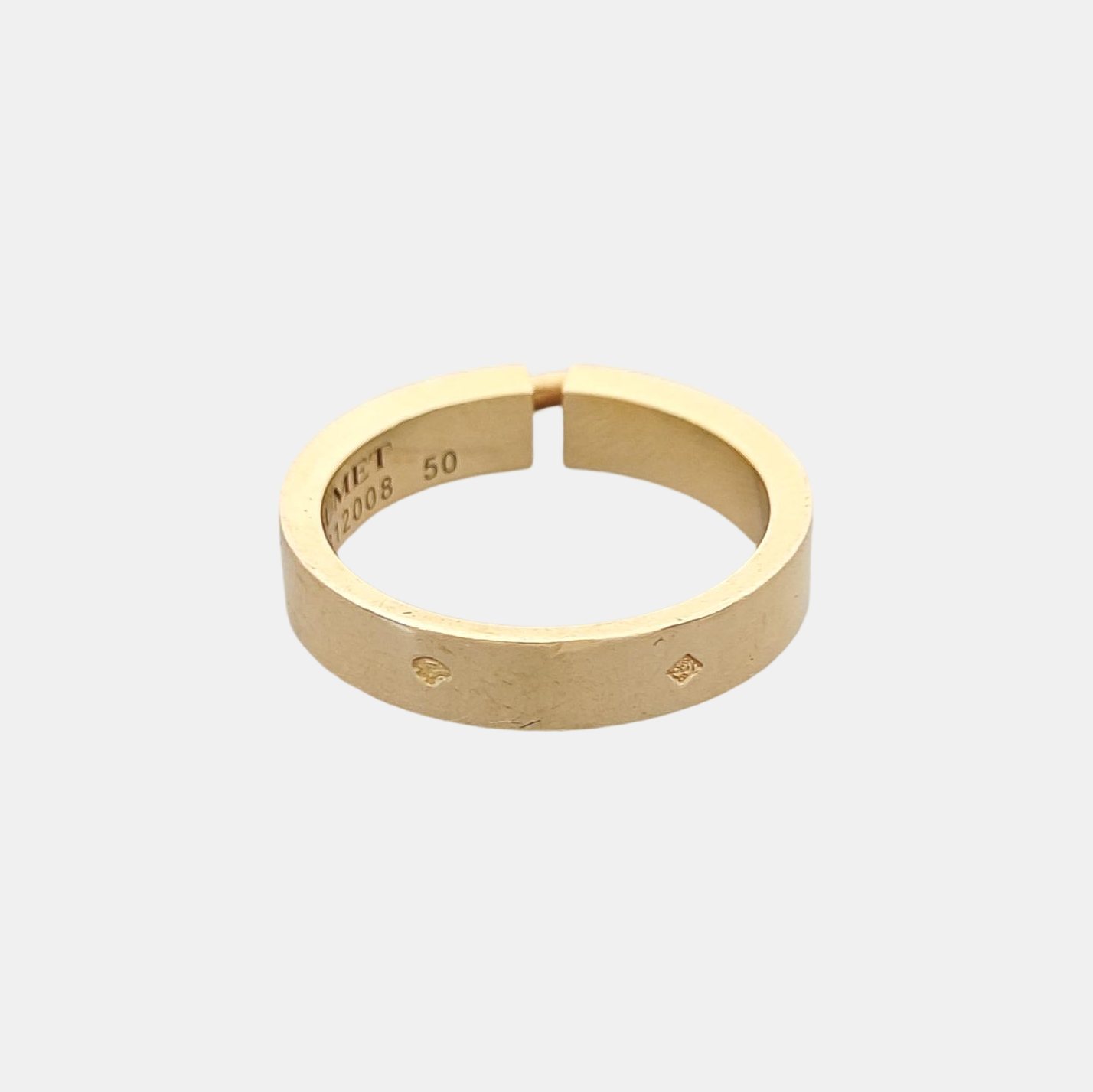 Liens Évidence 18k Rose Gold Ring EU 50