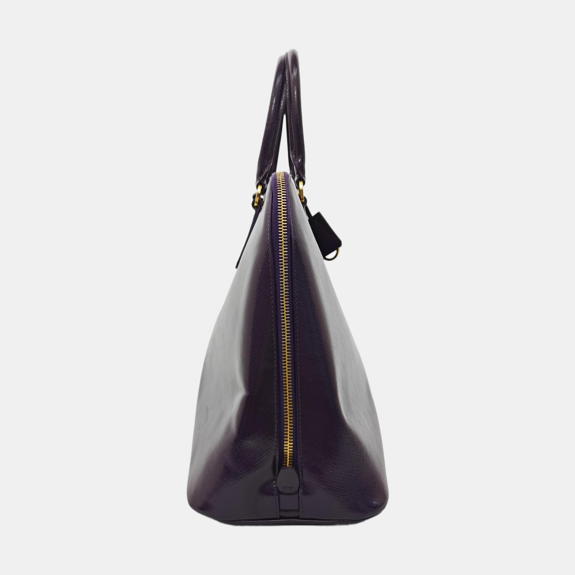 Promenade Saffiano Calfskin Purple